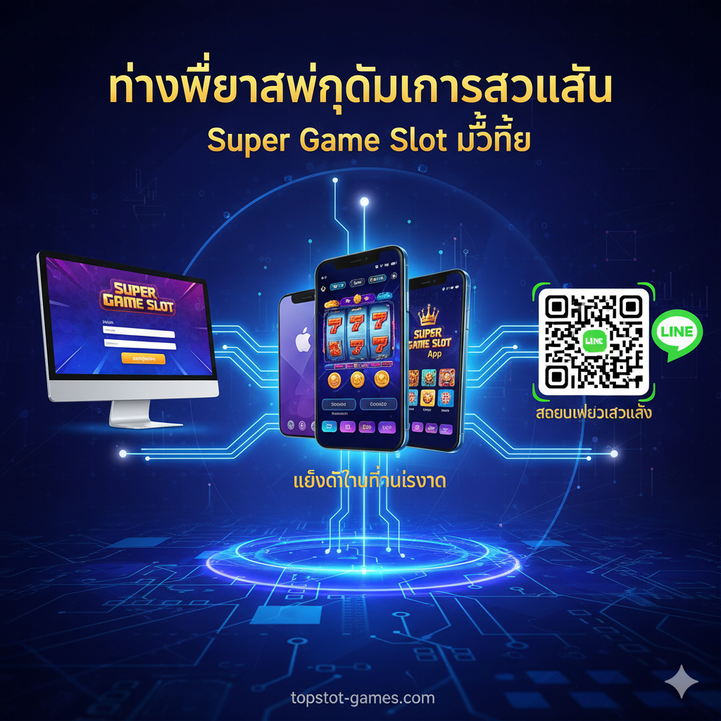 ทางเลือกหลากหลายในการเข้าเล่น Super Game Slot มือถือ