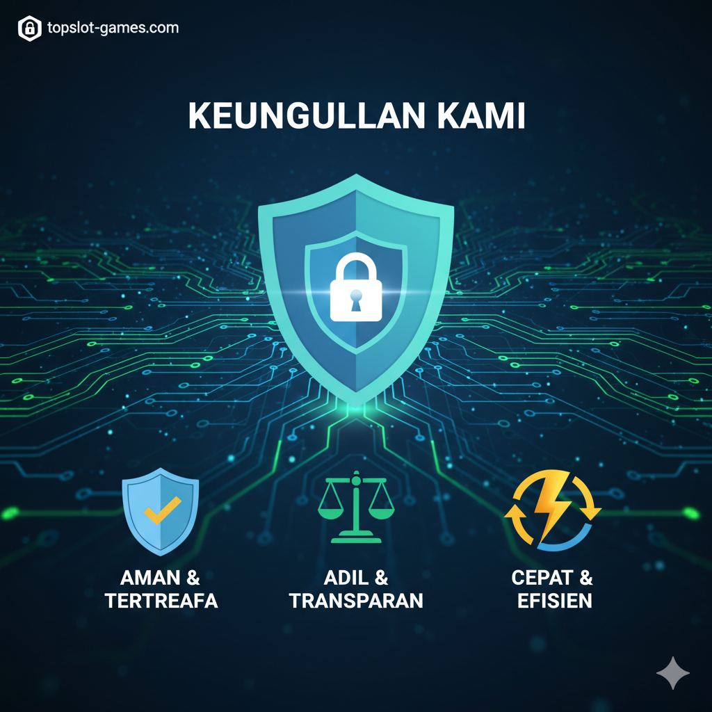 Gambar tutorial, menampilkan tiga kartu game slot unggulan: Gates of Olympus, Mahjong Ways 2, dan Sweet Bonanza dengan ikon sorotan utama di bawahnya.