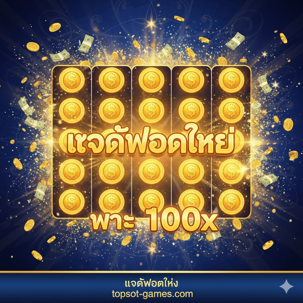 An image emphasizing the main advantage: the Maxi Jackpot (1000x). The visual should be celebratory and highly rewarding. Display the 5x3 grid entirely filled with 15 golden Coin Symbols to represent the successful triggering of the Maxi Jackpot. A massive, glowing '1000x WIN' or 'MAXI JACKPOT' text should dominate the center, possibly with an explosion of gold coins or cash in the background. The mood should be high-energy and exciting, acting as a strong visual motivator and showcasing the ultimate reward, which is a key selling point for topslot-games.com.