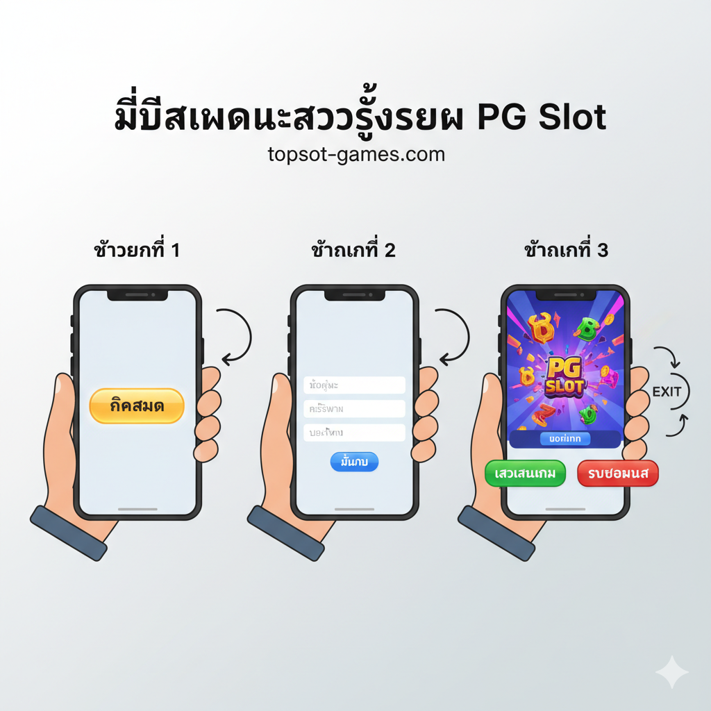 ภาพสรุปและกระตุ้นการตัดสินใจ (Summary & CTA) ในรูปแบบที่เหมาะกับการแสดงผลบนมือถือ ใช้โทนสีเข้มและมีแสงไฟนีออนพุ่งออกมาเพื่อสร้างความรู้สึกตื่นเต้น องค์ประกอบหลักคือการรวมเอาจุดเด่นทั้งหมดไว้ในภาพเดียว: 1. โบนัส 100% 2. PG Auto 3. เว็บตรง 4. ทดลองเล่นฟรี จัดวางเป็นไอคอนขนาดเล็ก 4-5 อันล้อมรอบปุ่ม Call-to-Action ขนาดใหญ่ 'คลิก ทางเข้า PG Slot ล่าสุด' ที่อยู่ตรงกลางภาพ มีฉากหลังเป็นเกมสล็อตยอดนิยมของ PG แบบเบลอๆ เพื่อกระตุ้นให้อยากเล่น ภาพรวมต้องให้ความรู้สึกว่า 'ทุกอย่างพร้อมแล้ว เพียงแค่คลิก'